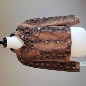 Shein Brown Jacket Medium